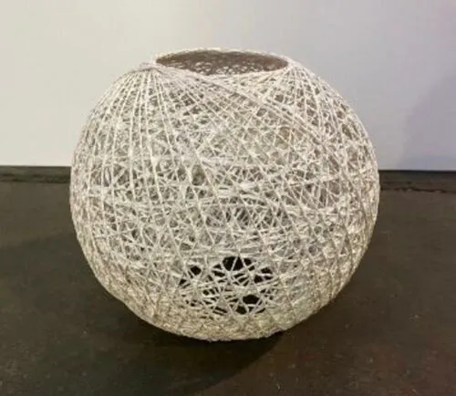 Web Detail White Lampshade