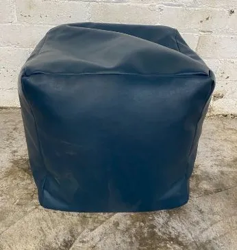 Blue Beanbag Cube