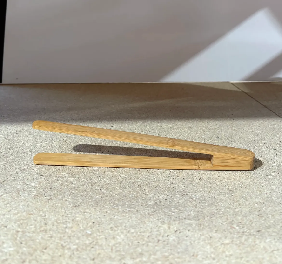 Wooden Serving Tongs