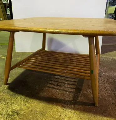 Low Wooden Coffee Table