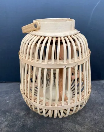 Wicker Candle Holder