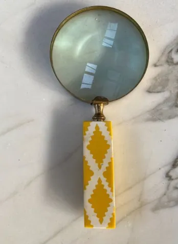 Gold Magnifying Glass