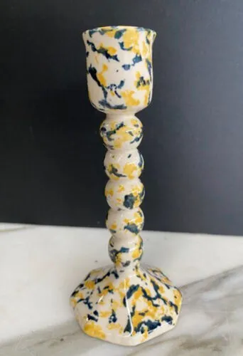 Blue/Yellow Candlestick
