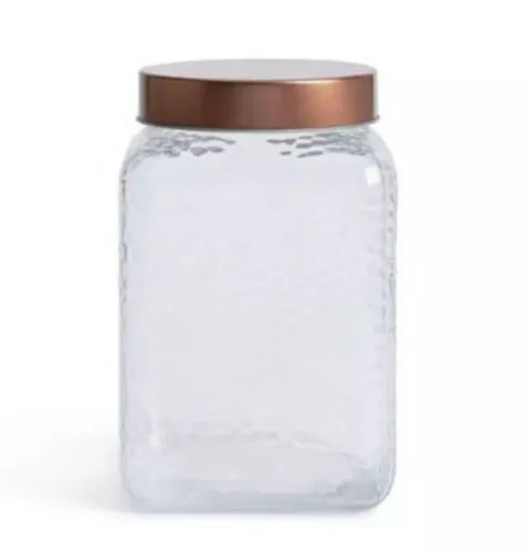 Copper Top Glass Jar 2.2l
