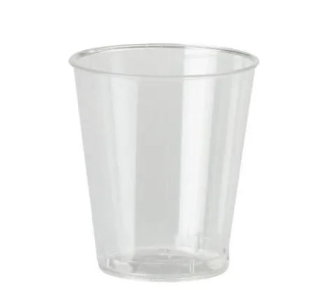 Clear Plastic Shot Glasses