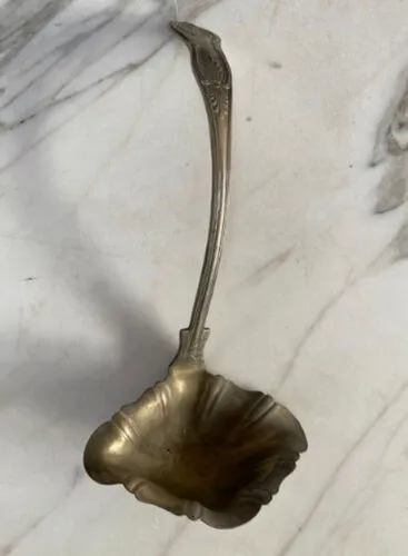 Silver Ornate Punch Ladle