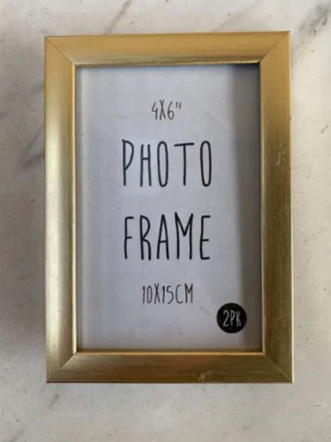 Gold Frame (6 x 4)