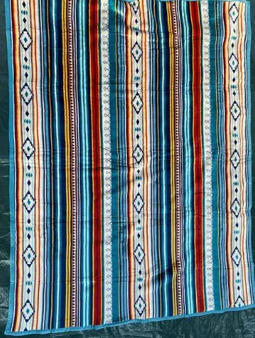 Colourful Striped Blanket