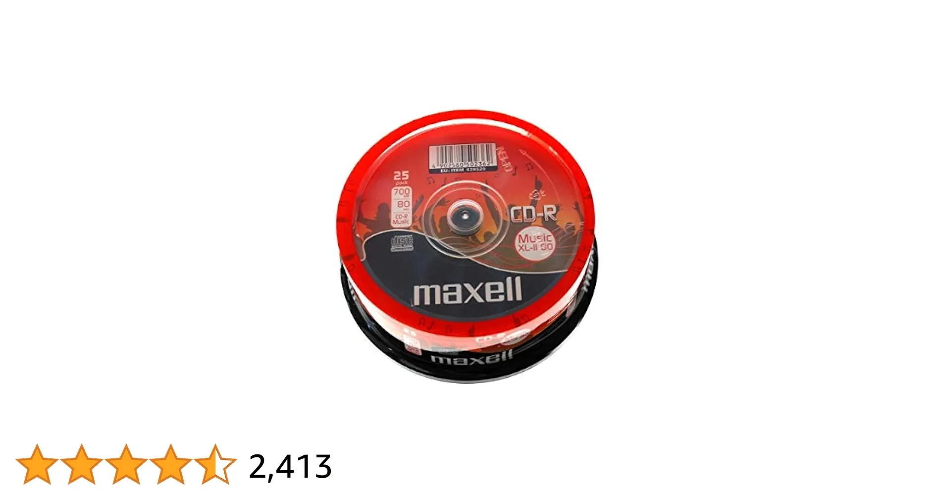 Maxwell Music XL2 80 CD-R (25 pack)