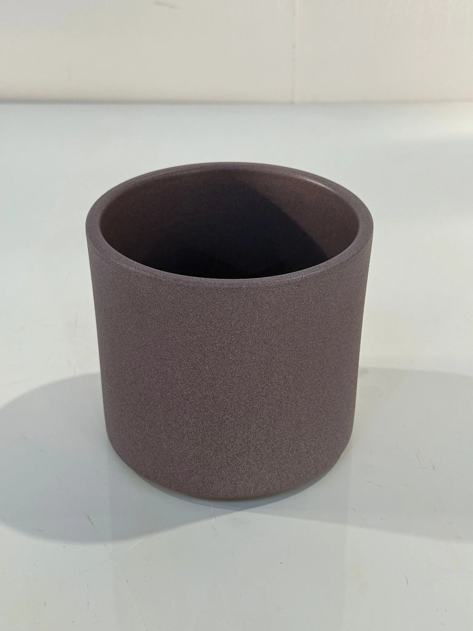 Purple Matte Plant Pot (12cm)