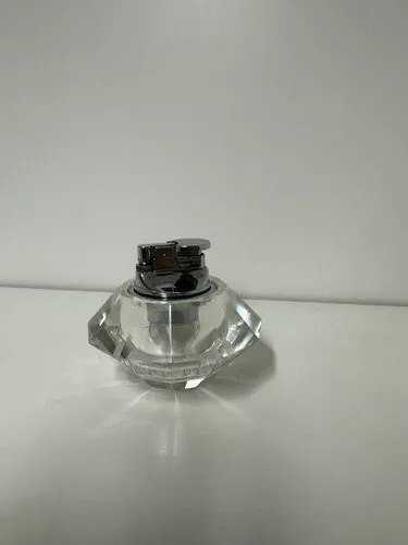 Clear Vintage Crystal Table Lighter