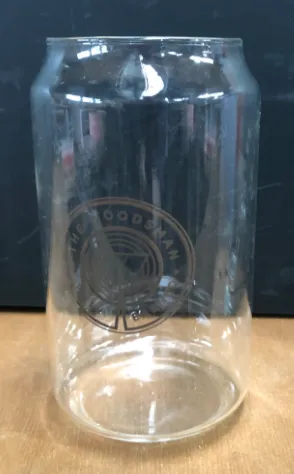 Woodsman 14oz Can Glass