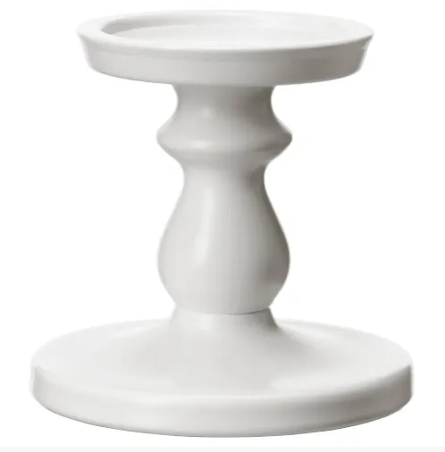 IKEA White Candle Holder Small