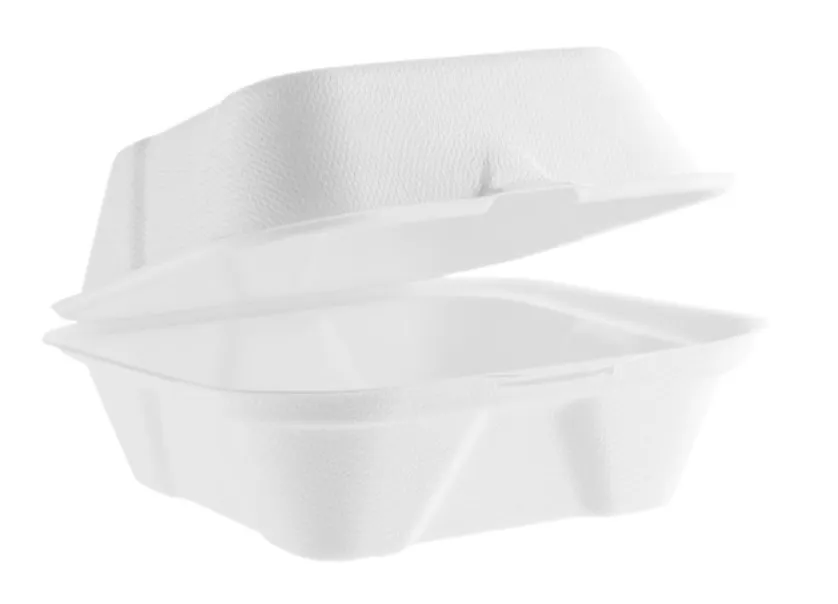 100 x 6" Takeaway Burger Box (Biodegradeable)