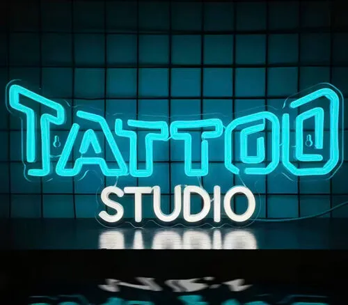 Neon Tattoo Studio Sign