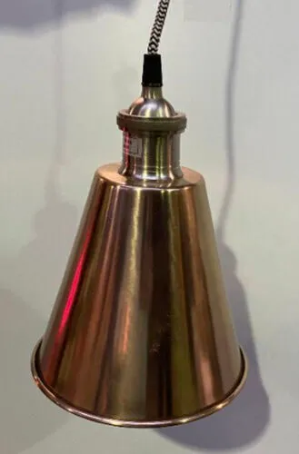 Copper Bell Ceiling Light