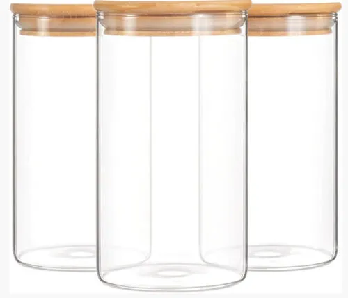 Jar with Wood Top (5 inch)