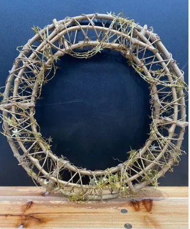 Gold Christmas Wreath