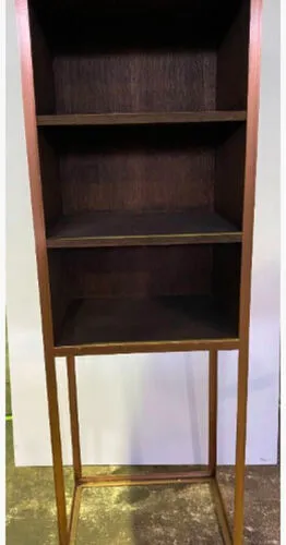 Wooden Shelves with Metal Legs