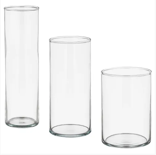 Glass Candle Holder/Vase (8 x 3)