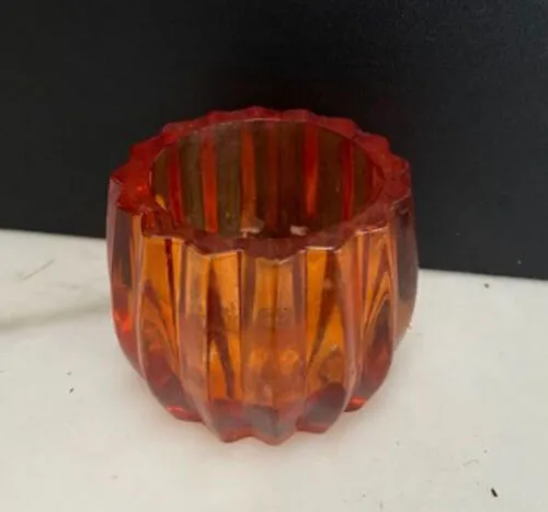 Orange Tealight Holders