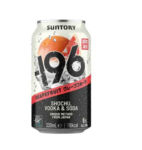 -196 Shochu, Vodka & Soda (Grapefruit)