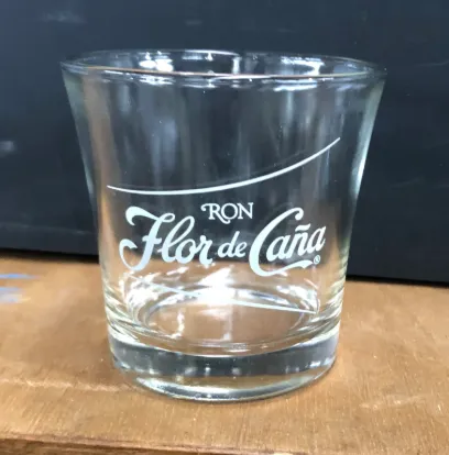 Flor de Cana Rocks Glass