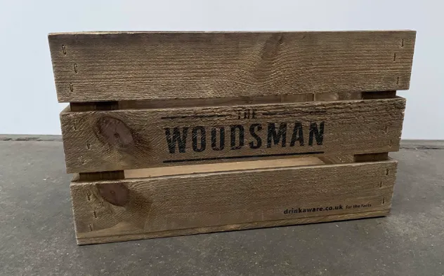 Woodsman Wooden Crate