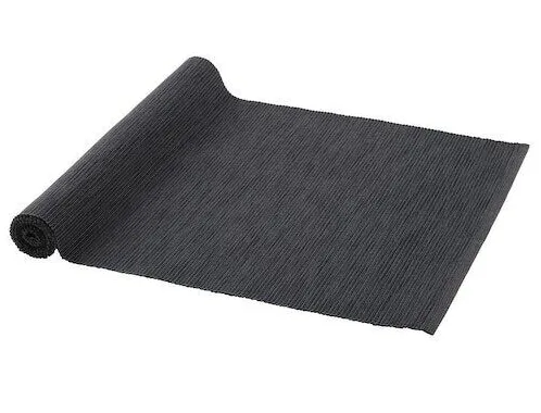IKEA Black Table Runner