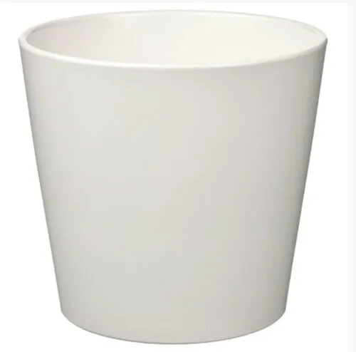 White Plant Pot (19cm)
