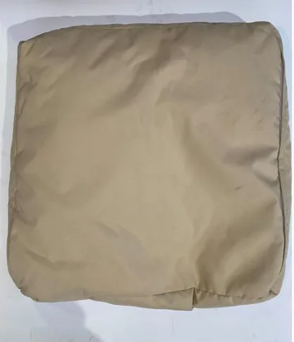 Beige Beanbag Style Cushions