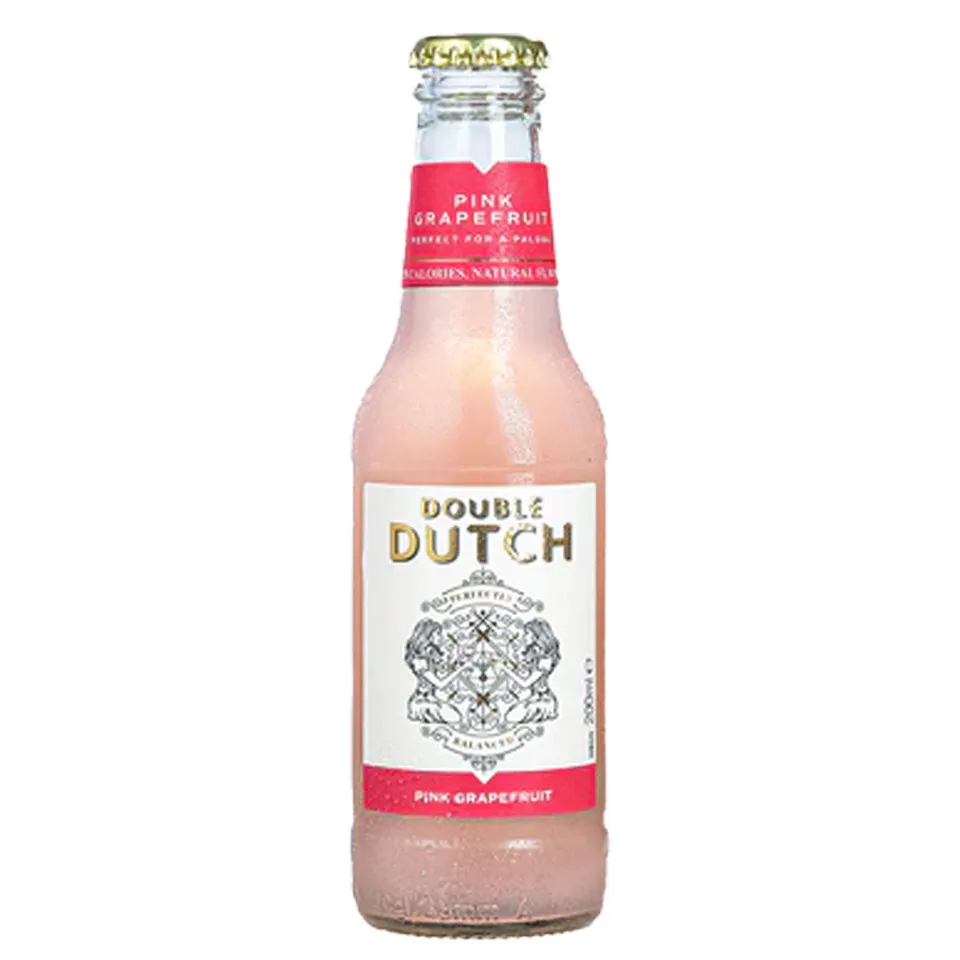 Double Dutch Pink Grapefruit Soda.