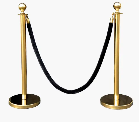 Gold Rope and Pole