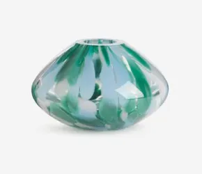 H&M Mini Green Blue Bud Vase