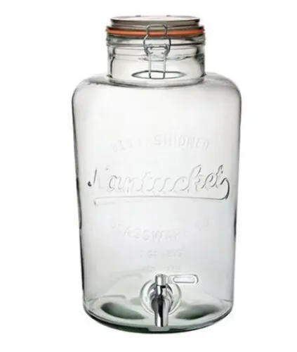 Glass Jar with Tap 8.5l