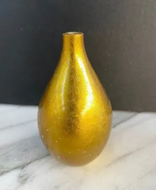 Gold Bud Vase