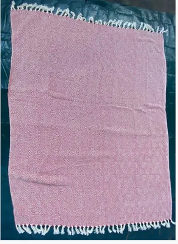 Red Diamond Print Blankets