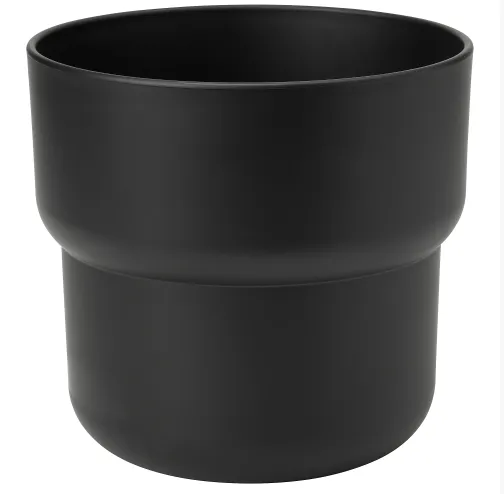 Black IKEA Plant Pot