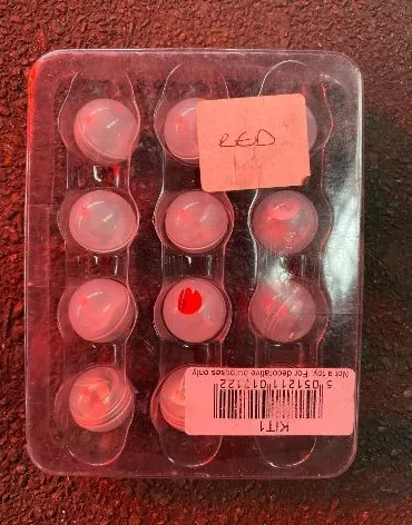 Small Red Ball Lights