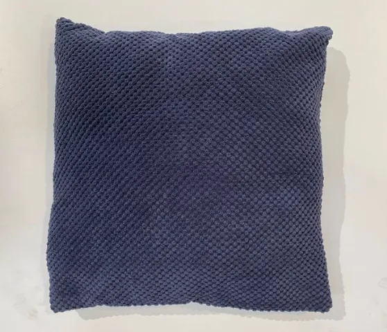 Dark Blue Fluffy Cushions