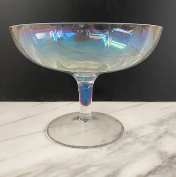 Large Iridescent Glass
