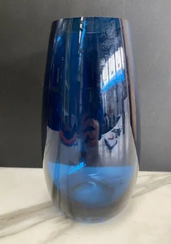Blue Glass Vase