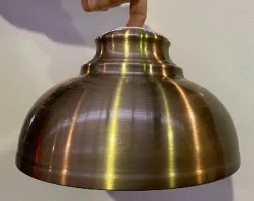 Gold Hanging Lamp Shade