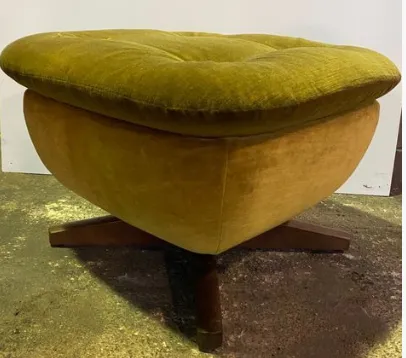 Mustard Foot Stool