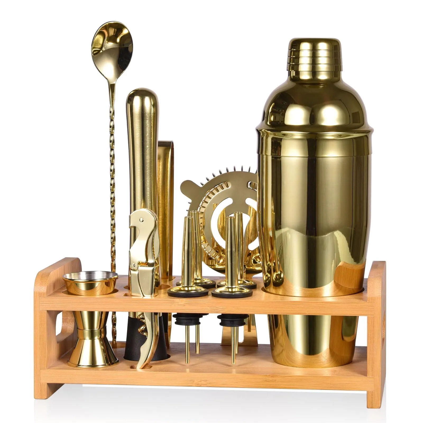 Gold Cocktail Shaker Set