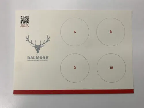 Dalmore Tasting Mats