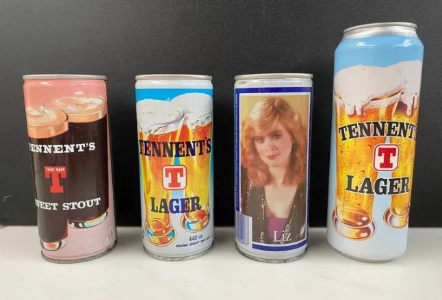 Vintage Tennent's Cans