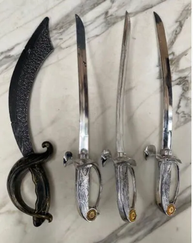 Plastic Pirate Swords