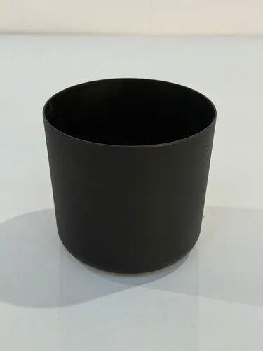 Black Plastic Plant Pot (12cm)