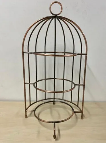 Copper Metal Bottle Display